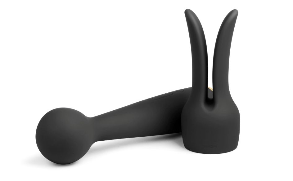 Sexy design with detachable bunny ears that will take Emma’s... SVAKOM - Emma Neo Warming Vibrator - Black photo-4