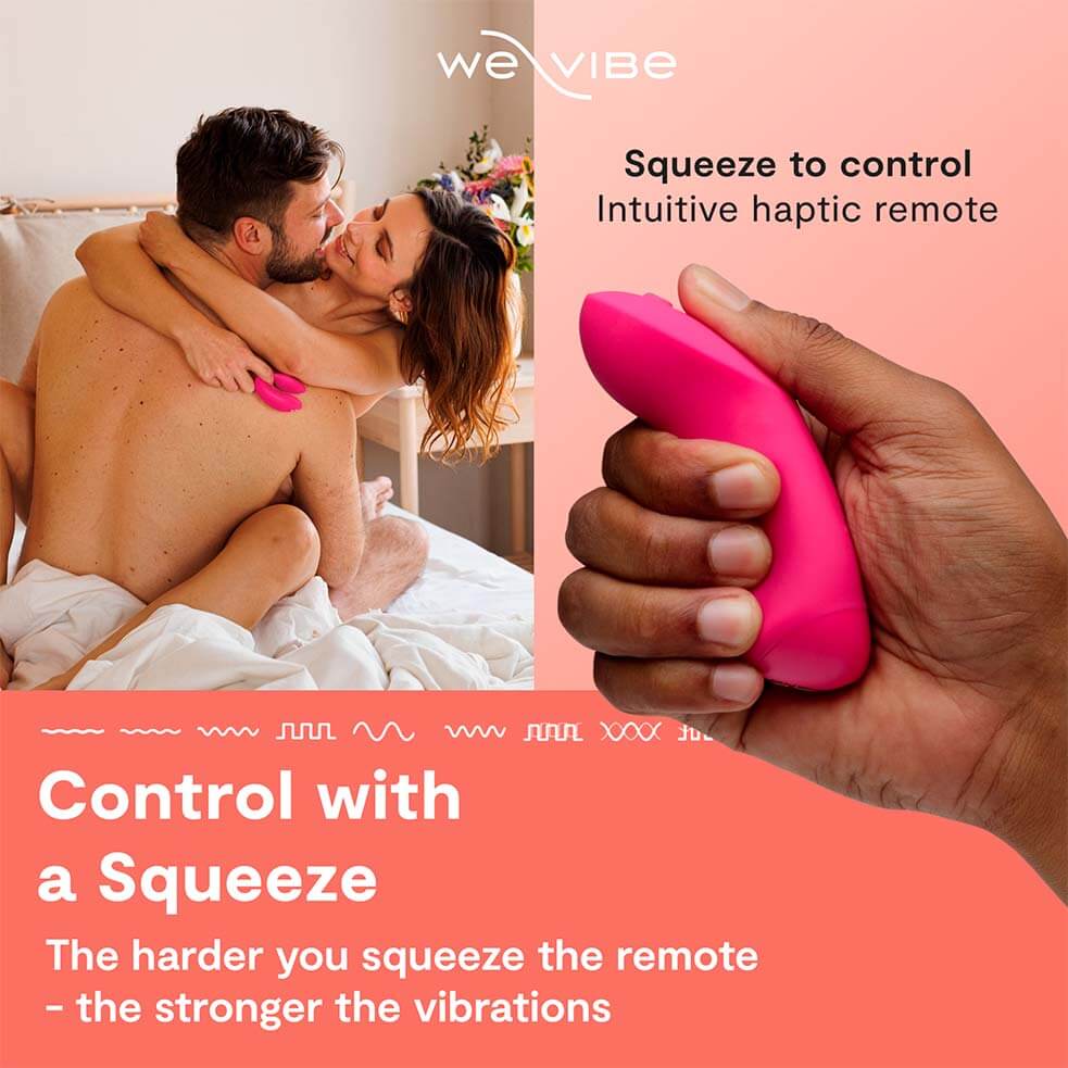 Designed as a couples vibrator, the We-Vibe Chorus Pro i... We-Vibe - Chorus Pro Clitoral & G-Spot Couples Vibrator - Electric Pink photo-8