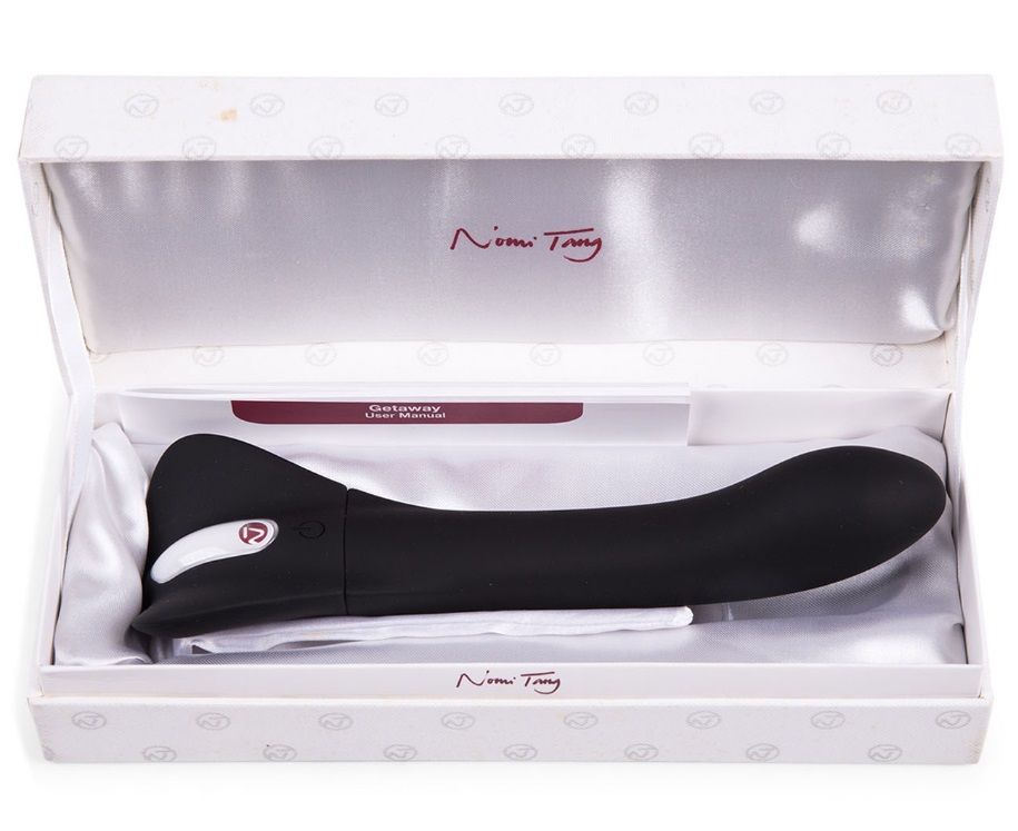 Getaway Luxe is designer penetration vibrator with i-touch s... Nomi Tang - Getaway Luxe G-Spot Vibe - Black photo-17