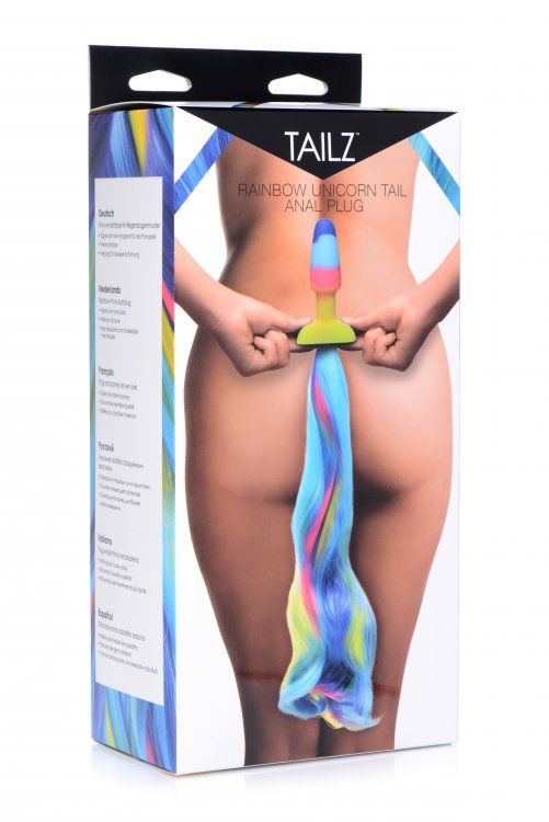 Tailz - Unicorn Tail Anal Plug - Rainbow photo-6