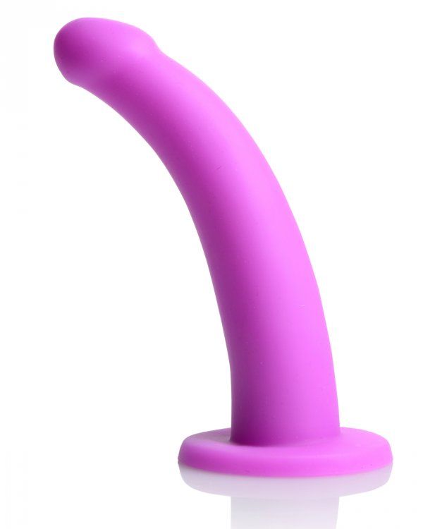 Perfect for pegging or vaginal sex, this strap-on set has ev... Strap U - Navigator G-Spot Dildo Silicone with Harness - Purple photo-4
