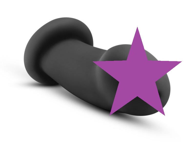 Soft, sensuous and full of girth, Elvira will have you stret... Temptasia - Elvira Dildo - Black photo-2