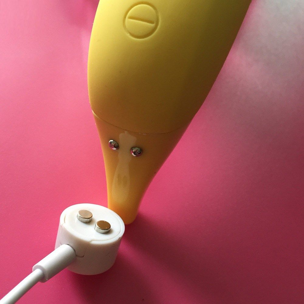 This vibrator is made of medical silicone, which has passed ... Aimec - Banana Shaped Vibrator photo-12