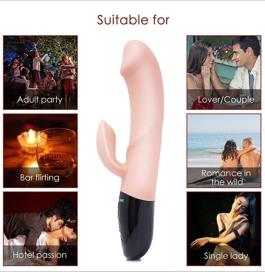 Super vibration with 8 modes - You can use 2 powerful import... Erocome - Crater Plus - Vanilla photo-18