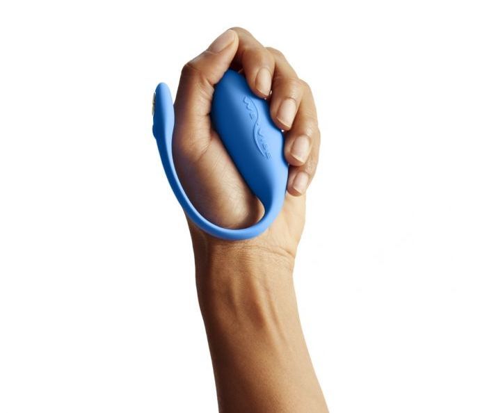 We-Vibe™ 的 Jive可穿戴式震动器由对人体安全的有机矽胶制成,可以通过免费的We-Connect™应用... We-Vibe - Jive可穿戴式震动器 - 蓝色 照片-5