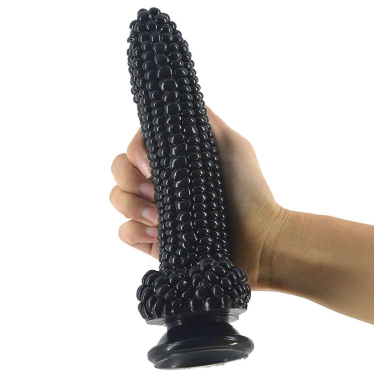 FAAK - Corn Shape Dildo - Black photo-5