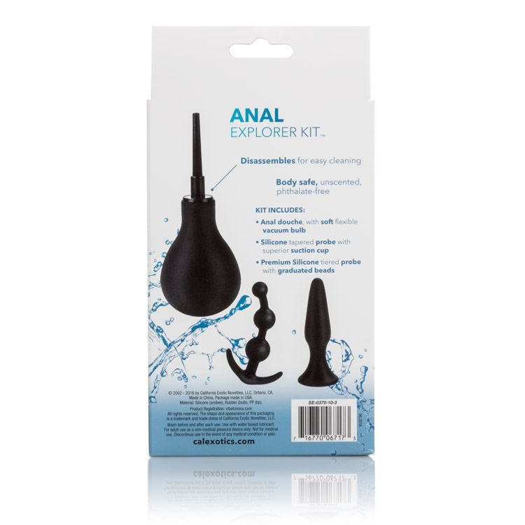 Are you and your partner in the mood for exploring? The Adva... CEN - Anal Explorer Kit - Black photo-8
