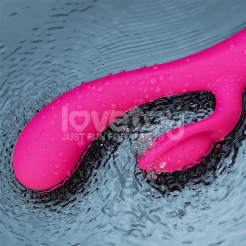 Experience ultimate pleasure with this luxury rechargeable s... Lovetoy - Orbit Rabbit Vibrator - Pink photo-12