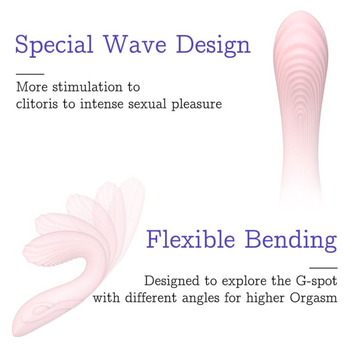 Surrender to the supreme sensations of vibrators, a heavenly... Drywell - Bending Vibrator - Pink photo-5