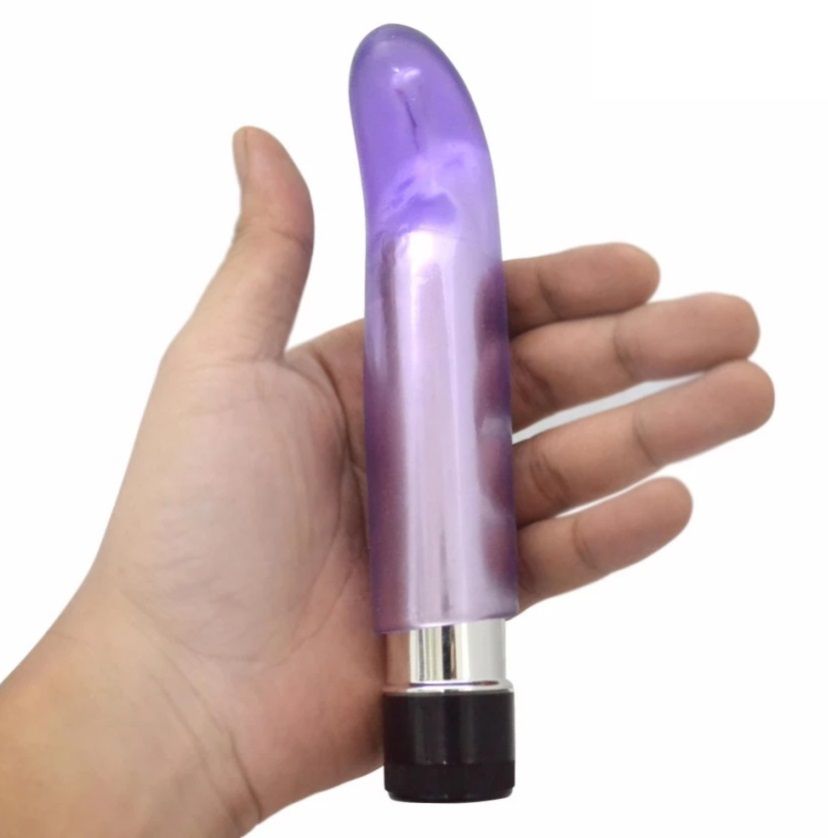 Size: 16.0*3.2 cm (L6.3" x D1.25")
Materia... Aphrodisia - Charm G Vibe - Purple photo-4