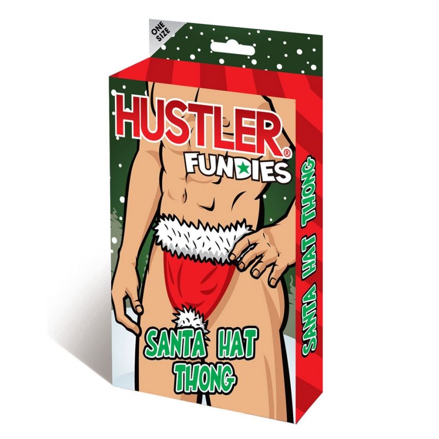 Hustler - Funny Santa Hat Thong photo-3