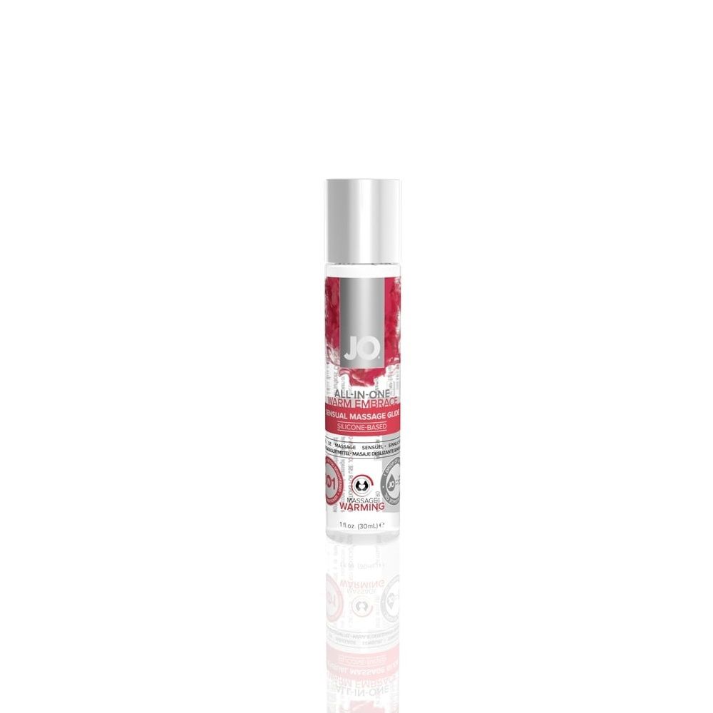 Set the stage for sensual play with the JO® ALL-IN-ONE MASSA... System Jo - All-In-One Warming Massage Kit with Silicone Warming Glide photo-4