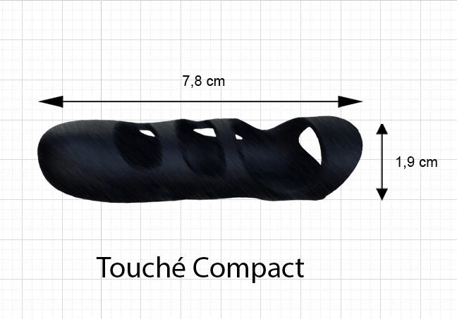 Enjoy new horizons of pleasure with Touché, a small but very... Adrien Lastic - Touche Compact S Finger Vibrator photo-5