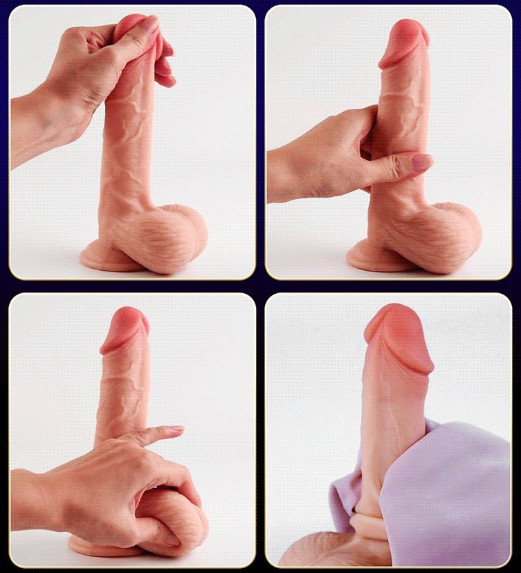 Strong sucking base design to release your hand
Flexible ben... Erocome - Caelum Dildo - Vanilla photo-12