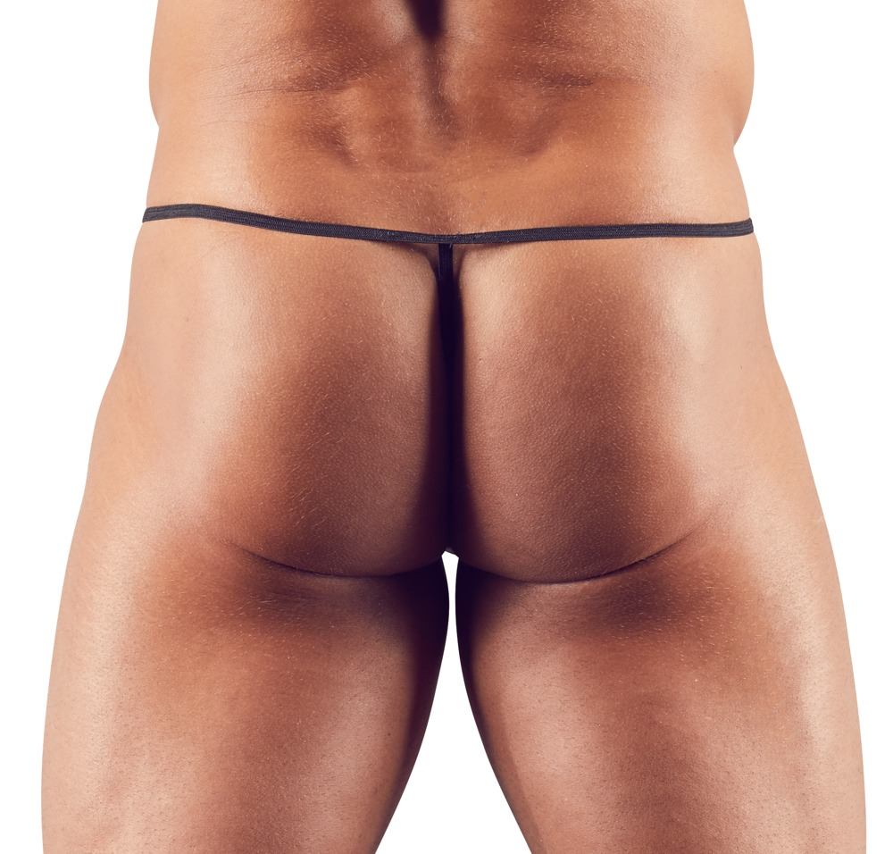 Svenjoyment - 丁字裤套装 共七条 - 黑色  照片-2