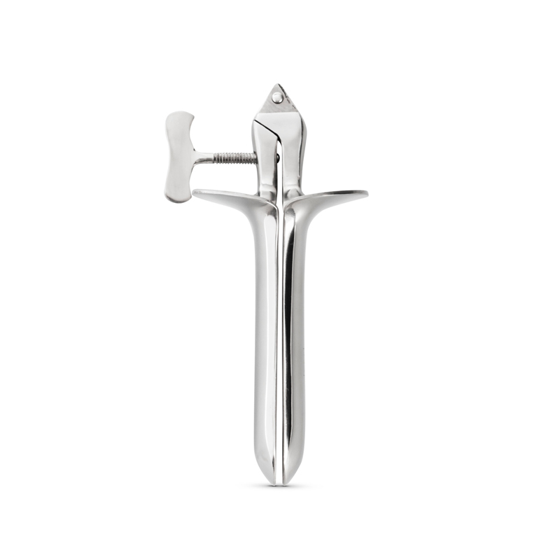 Sinner Gear - Collins Vaginal Speculum - Silver photo-4