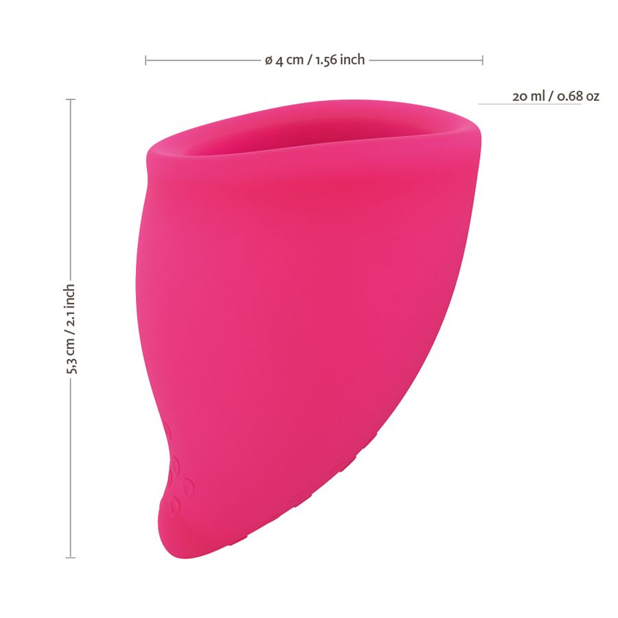 Menstrual cup: your hassle-free period.
Never ask a str... Fun Factory - Fun Menstrual Cup Explore Kit photo-8