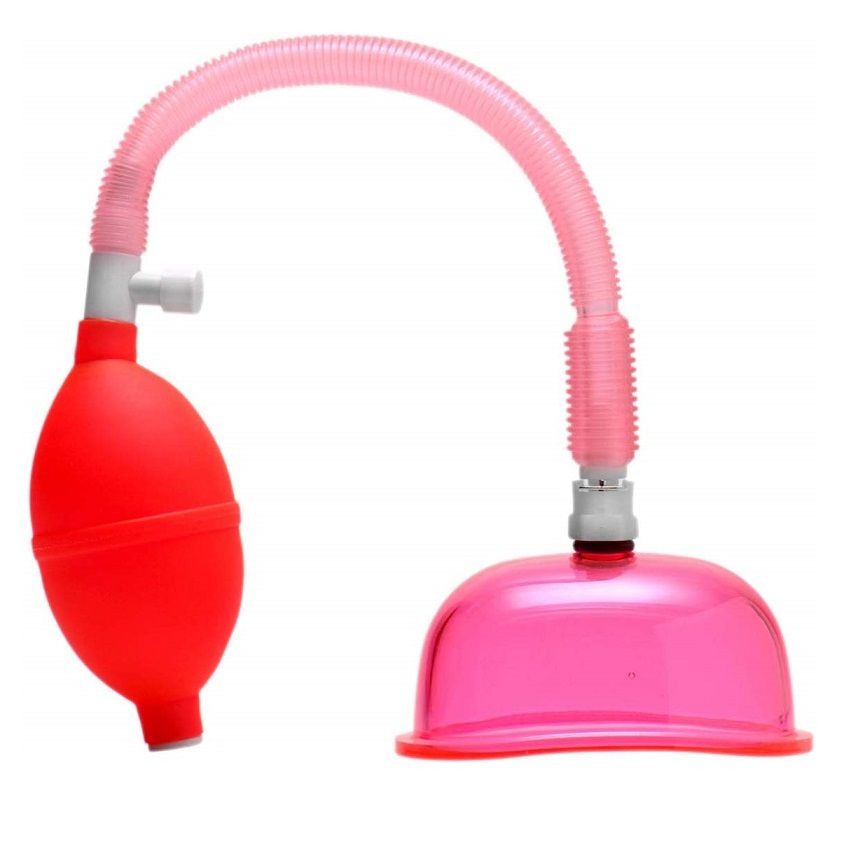 Experience new levels of titillation! With the Size Matters ... Size Matters - Vaginal Pump Kit - Red photo-3