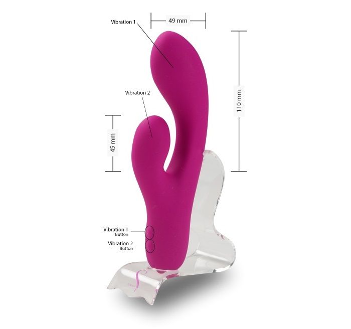 Featuring two vibrations working harmoniously with one anoth... Swan - The Whooper Swan Vibrator - Pink photo-9