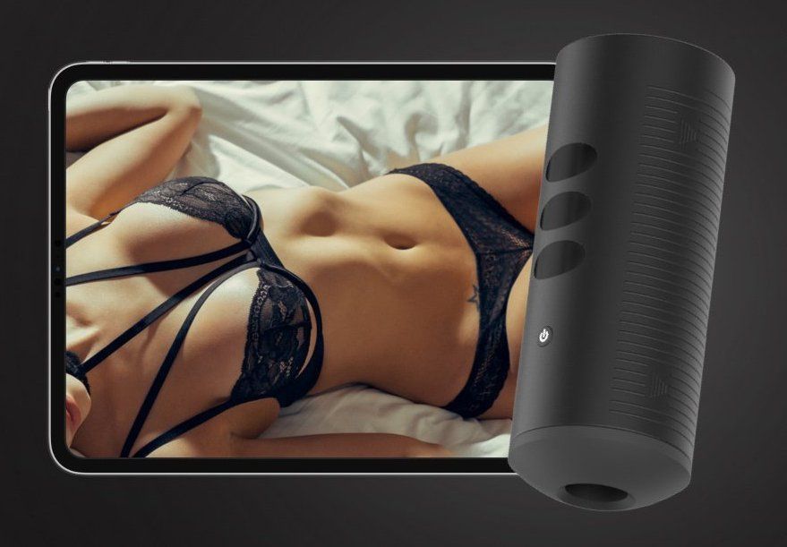Kiiroo - Titan Interactive Masturbator - Black photo-5