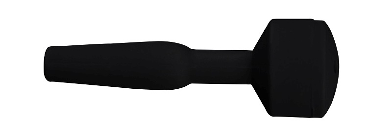 Phthalate Free, Smooth and Silky Touch, Urethral play, Open-... Chisa - Sprinkler Urethral Insert - Black photo-3