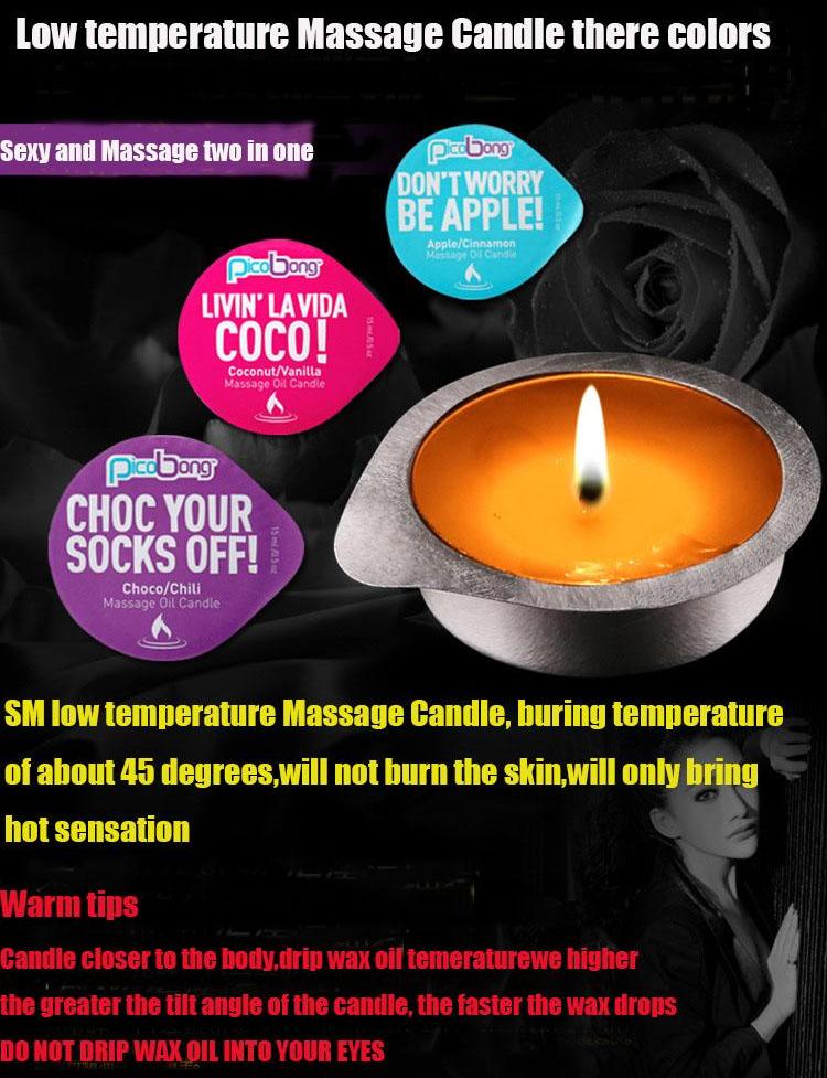 Do you want to heat the atmosphere? New Picobong massage oil... PicoBong - Massage Oil Candle Choco Chili - 15ml photo-4