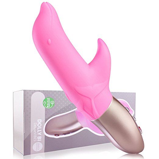 Just as you would expect from a dolphin, the DOLLY BI feels ... Fun Factory - Vibe Dolly Bi - Candy Rose photo-10