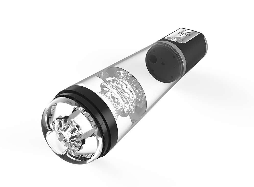 Explore the suction levels of vacuum pumping to get the perf... Canwin - Penis Pump Automatic w Masturbator photo-6