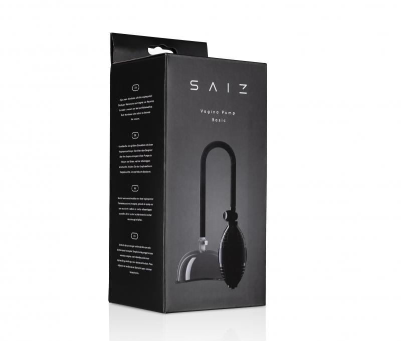 Do you want even more sensitivity and stimulation? Then go f... Saiz - Vagina Pump Basic - Black photo-2