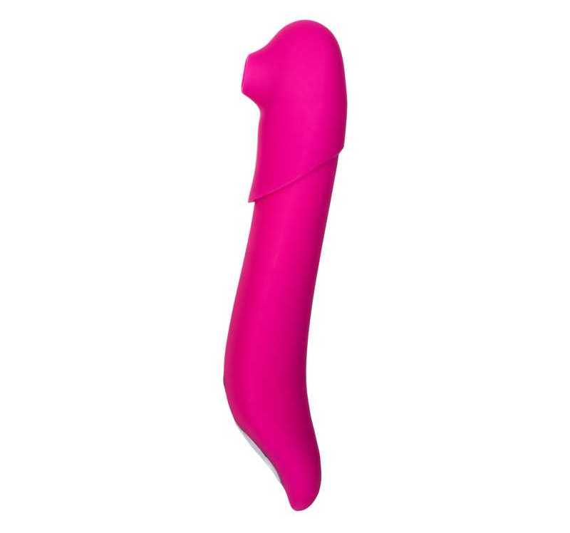 Perfect vibe for G-spot and clitoral stimulation
Pulsating ... JOS - Oscar Knocking & Sucking Stimulator - Pink photo-3