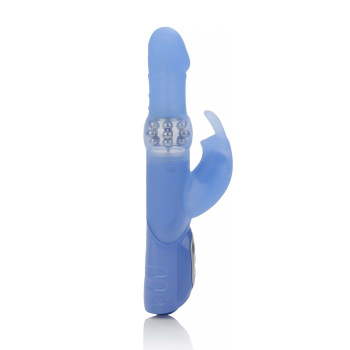 The luxurious Premium Silicone Jack Rabbit is the ultimate c... CEN - Premium Silicone Jack Rabbit - Blue photo-2