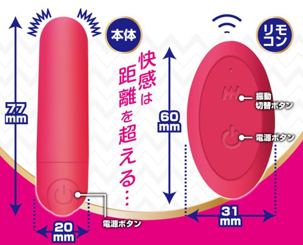 A-One - 遥控震蛋连内裤 - 粉红色 照片-9