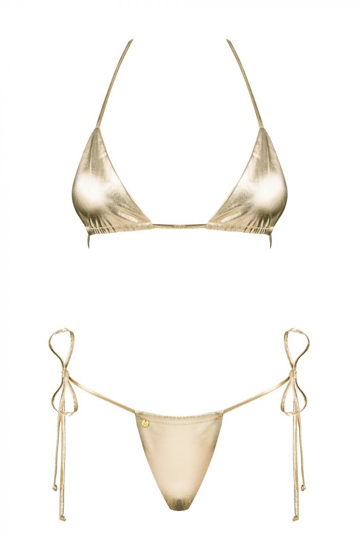 Show the best what you’ve got in this super feminine Bella V... Obsessive - Bella Vista Bikini - Golden Eye photo-8