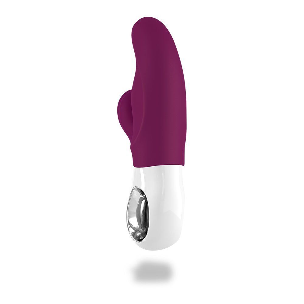 MiSS Bi – DER Vibrator combines phenomenal clitoris stimulat... Fun Factory - Miss Bi - Grape/White photo-3