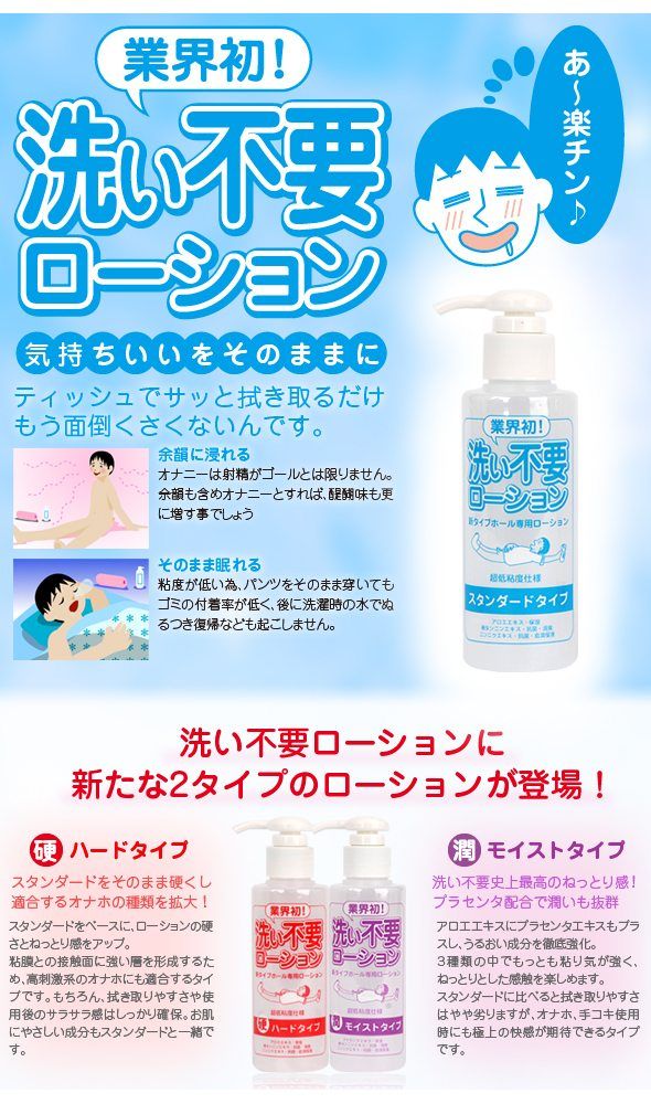銷售以來僅1年就成了市場不可缺少的必需品,成功的邁出了一大步。
與比較粘稠的潤滑劑恰恰相反、用“紙巾輕輕一擦”就可輕易... Rends - 免洗潤滑油 - 標準型 - 145ml 照片-6