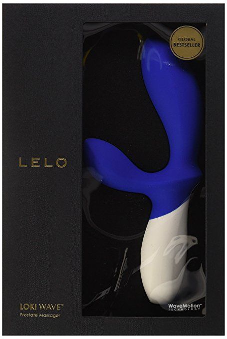 The world’s first vibrating prostate massager that moves bac... Lelo - Loki Wave Vibe - Blue photo-7