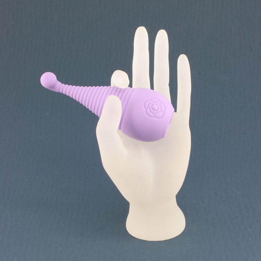 This silicone vibrator is designed especially for the girls,... Tokyo Design - Maro Kawaii 1 - Purple photo-3
