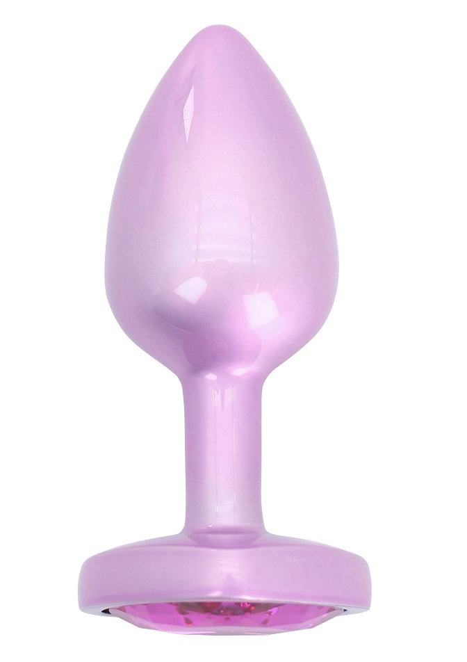 Enhance your intimate moments with the Time to Shine plug by... ToyJoy - Happiness Metal Butt Plug - Pink photo-2
