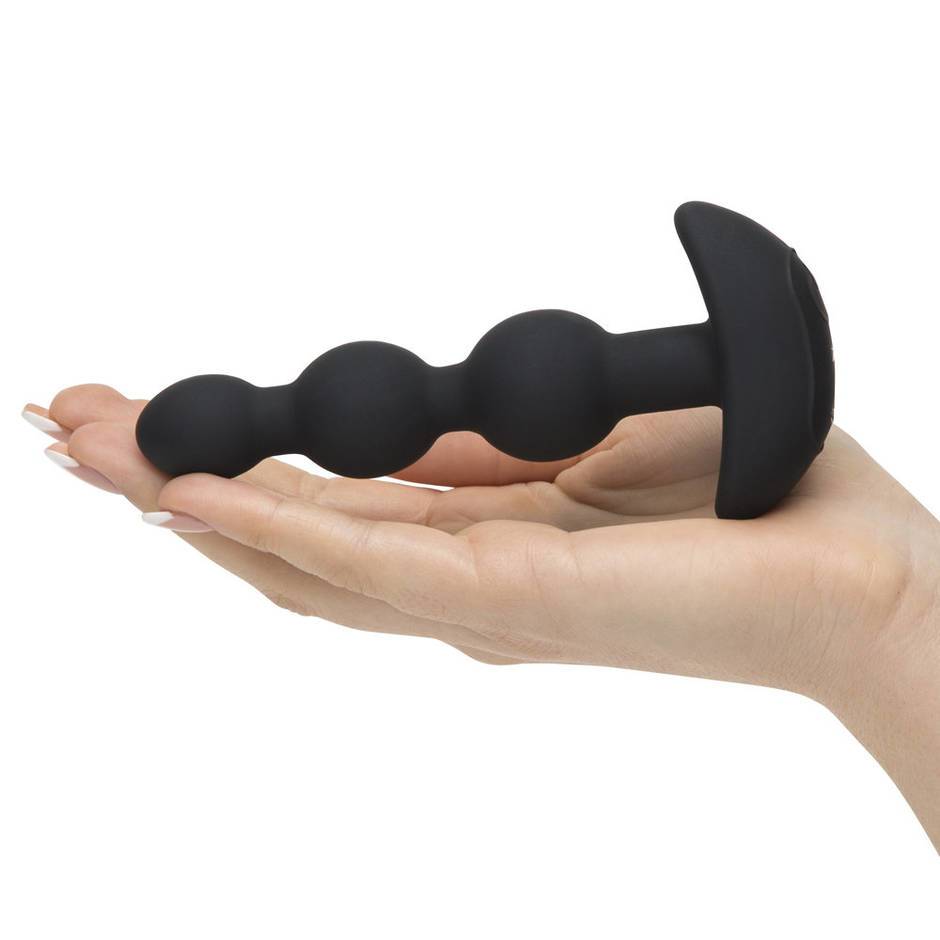 B-Vibe - Triplet Anal Beads - Black photo-8