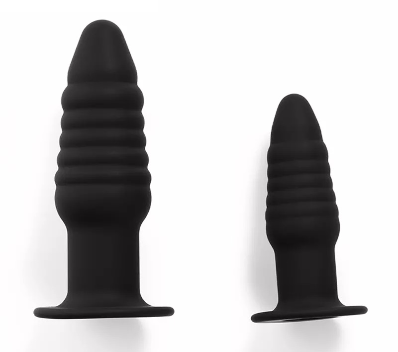 MT - Threaded Anal Plug L - Black photo-5