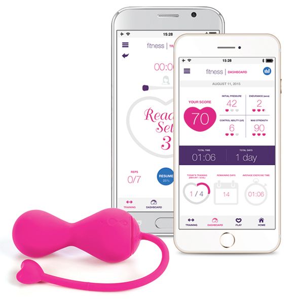 Your strength is your foundation!
For women, strength isn Lovelife by OhMiBod - Krush App Connected Bluetooth Kegel Balls - Pink photo-2
