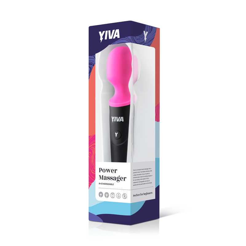Enjoy intimate moments with yourself or with your partner wi... Yiva - Power Massager - Pink photo-6