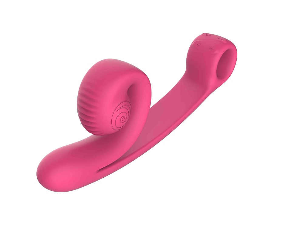 Discover the SVibe Curve, featuring an ergonomic shape for G... SVibe - Snail Curve Vibrator - Pink photo-3
