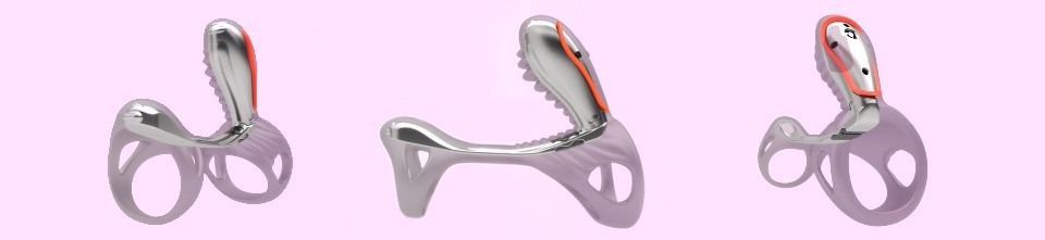 Revolutionary and powerful vibrating ring with remote contro... Adrien Lastic - Gladiator Remote Controlled Cock Ring photo-13