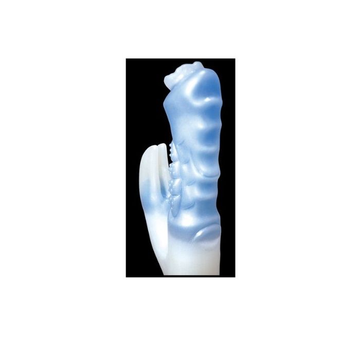 Body: Total length 245 mm × thickness 35 mm
3 AA batteries S... NPG - Clitoral Hasami Rabbit - Blue photo-2