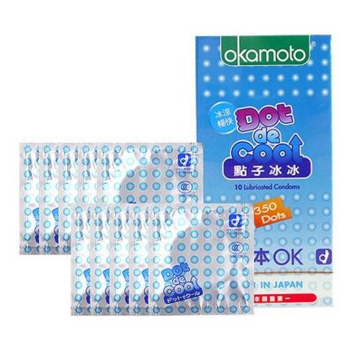 Refreshing menthol jelly with abundant grain sticks to the c... Okamoto HK - Dot de Cool 10s photo-2