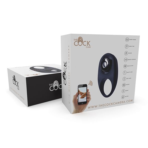 The Cock Cam - Yes it's exactly what it sounds like! It&... The Cock Cam - The Cock Ring with a Camera - Black photo-9