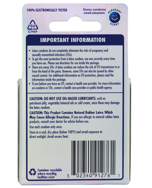 Durex Invisible is the thinnest condom developed by Durex, d... Durex - Invisible Ulta Thin Condom 3's Pack photo-2