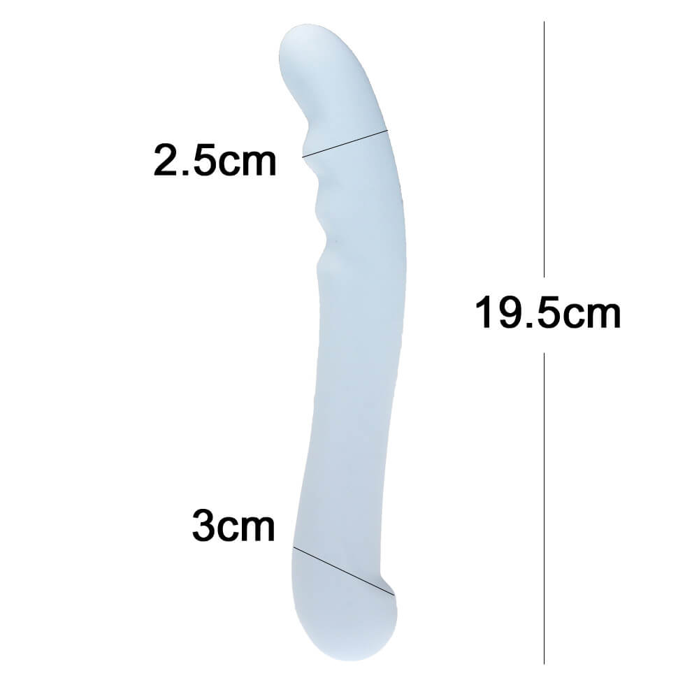 ToysHeart - Beginners Soft Dildo - White photo-10