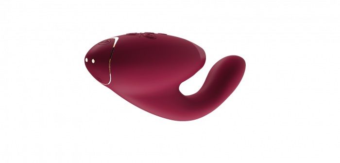 The perfect combination of powerful clitoral and G-spot stim... Womanizer - DUO - Clitoral & G-spot Stimulator - Bordeaux photo-3
